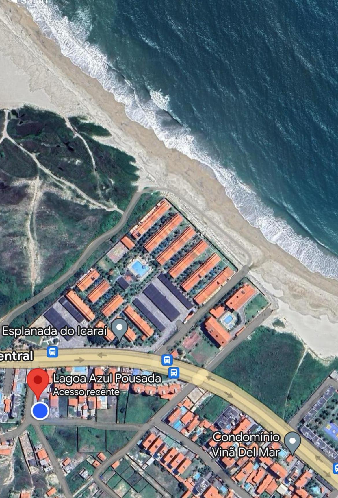 Pousada Lagoa Azul Caucaia Bagian luar foto